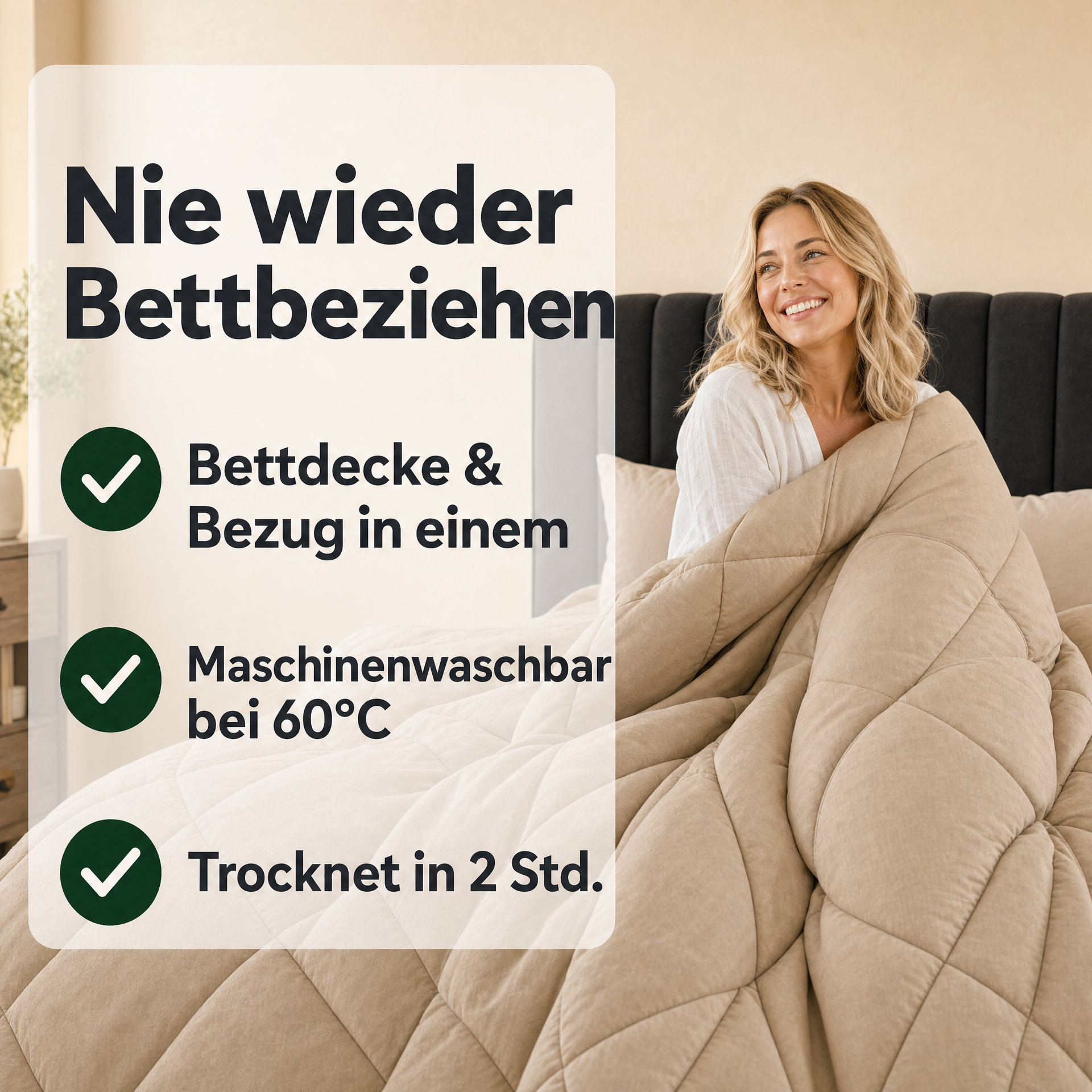 EasyComfort™ 2-in-1 Coverless Comforter