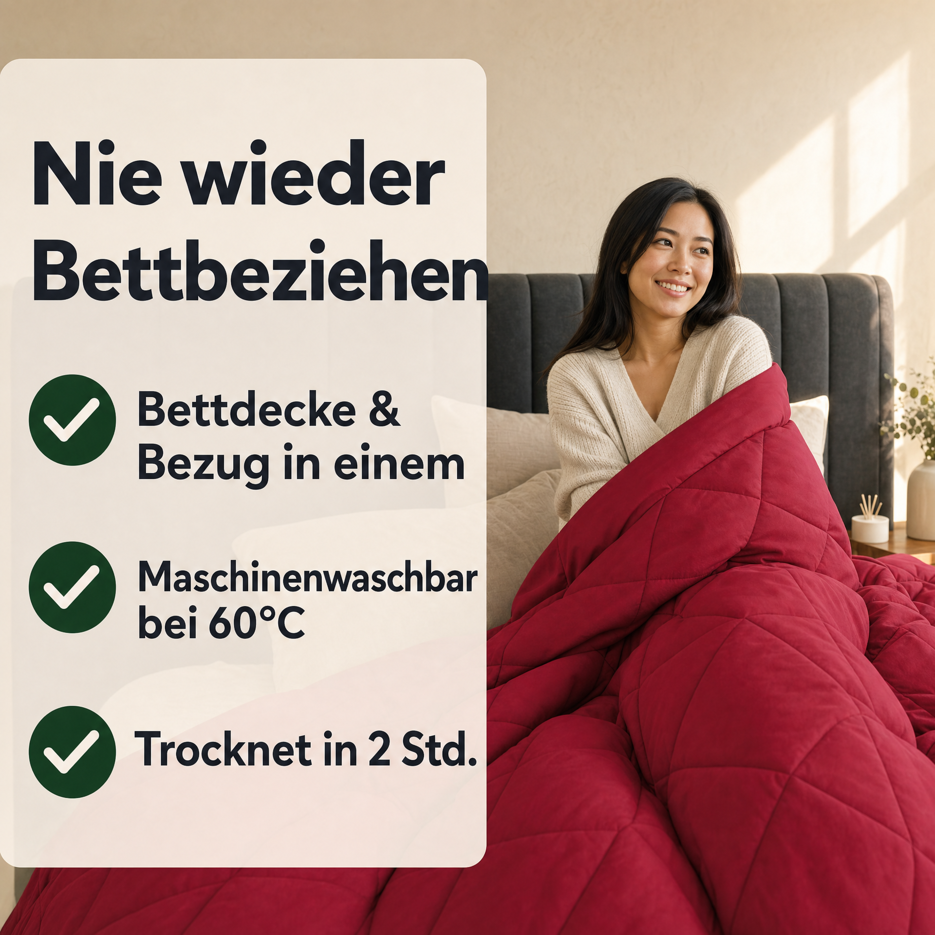 EasyComfort™ 2-in-1 Coverless Comforter