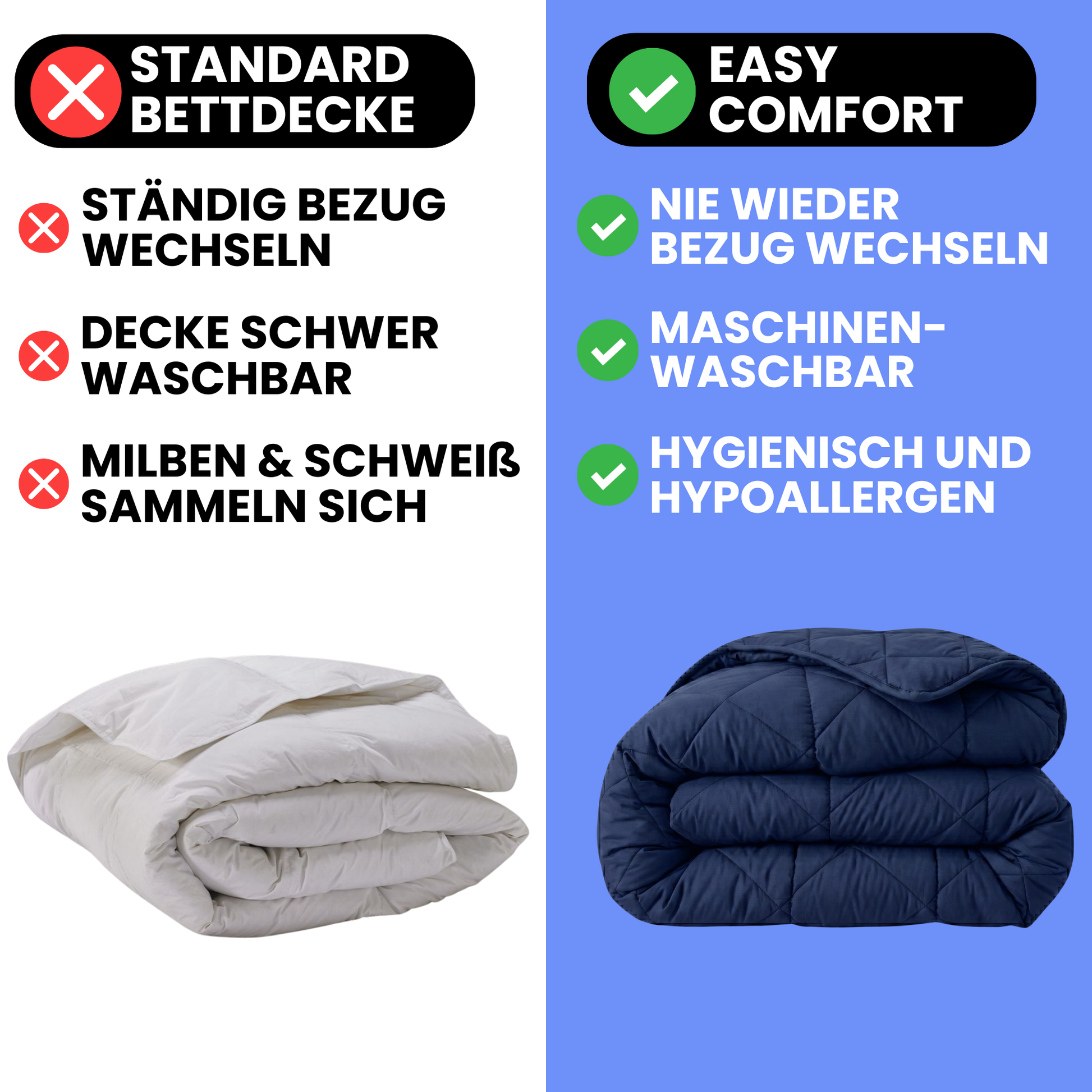 EasyComfort 2-in-1 Bettdecke