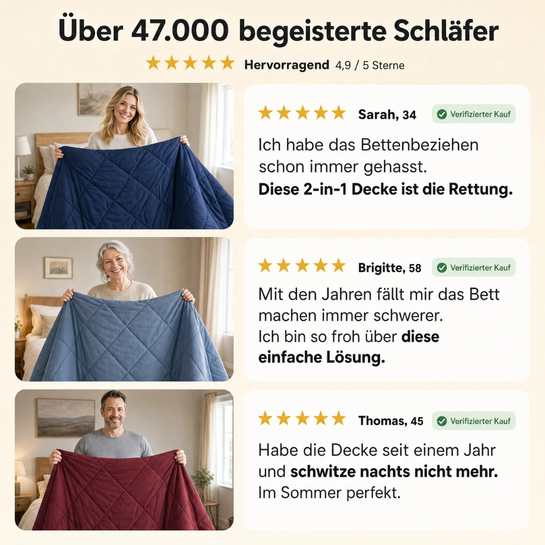 EasyComfort™ 2-in-1 Coverless Comforter