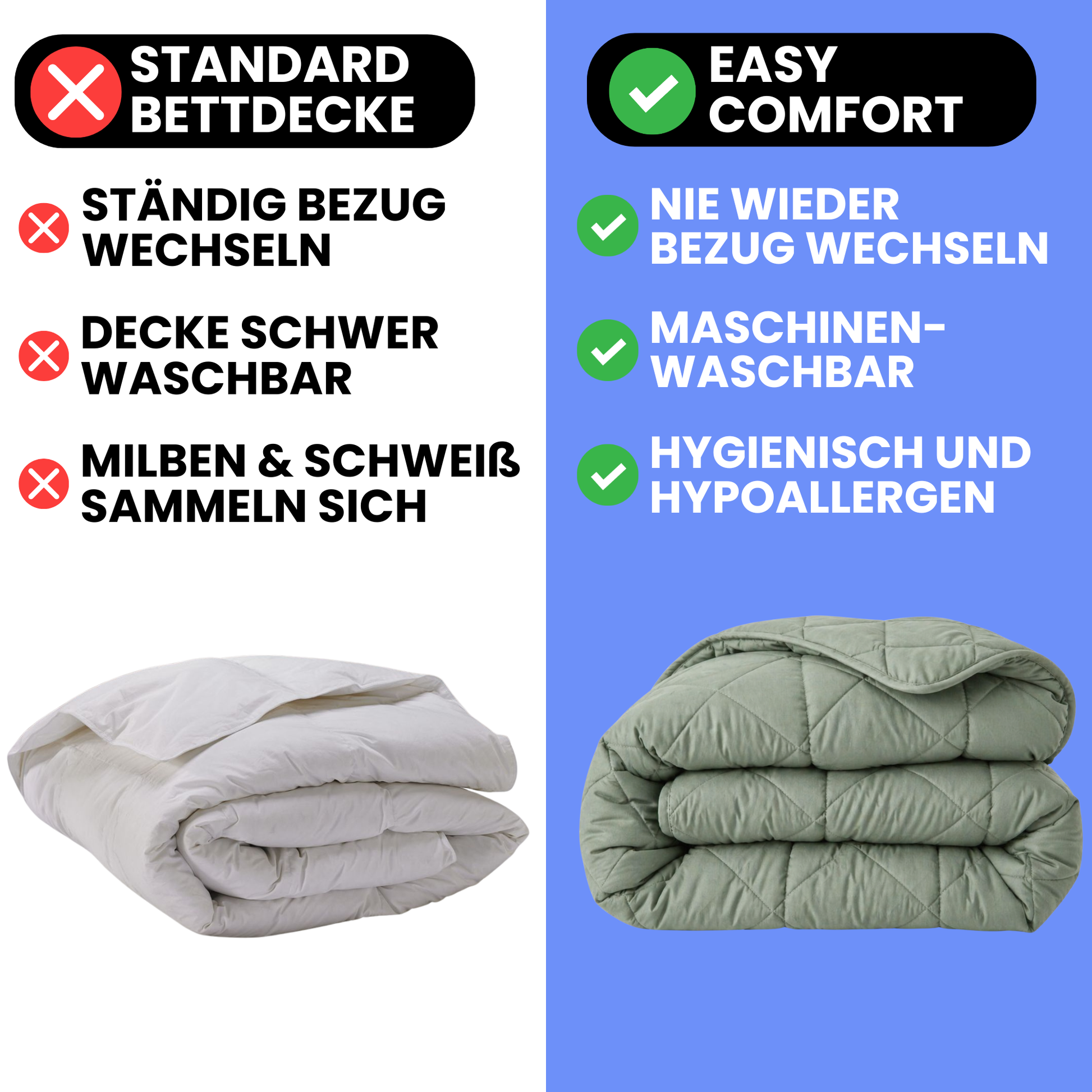 EasyComfort 2-in-1 Bettdecke