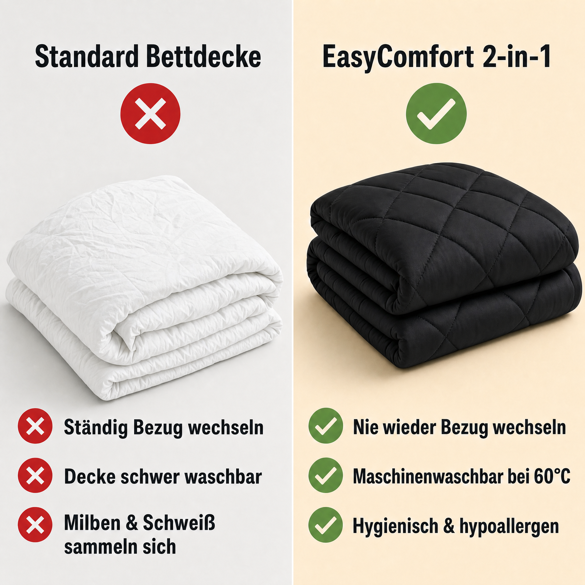 EasyComfort™ 2-in-1 Coverless Comforter