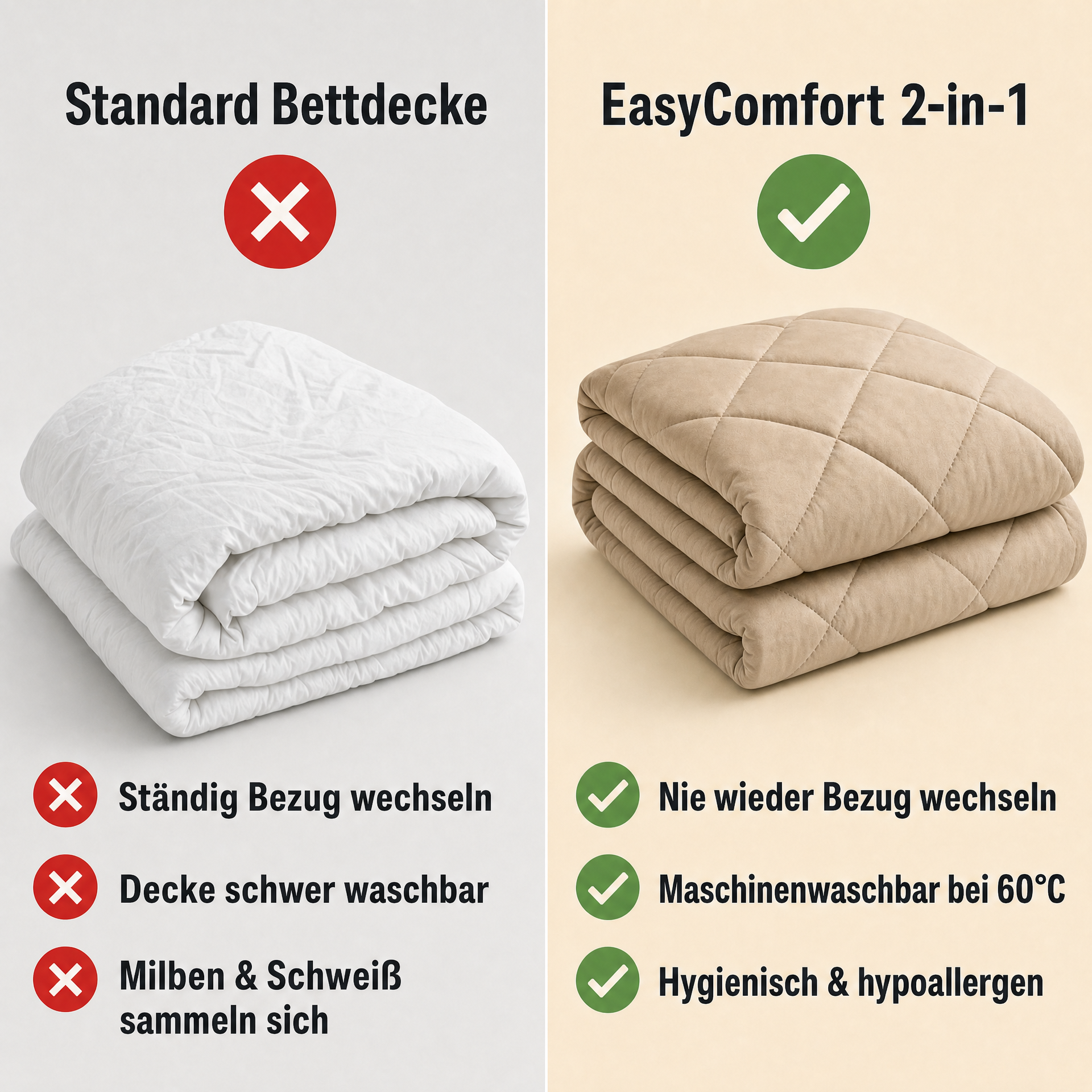 EasyComfort™ 2-in-1 Coverless Comforter