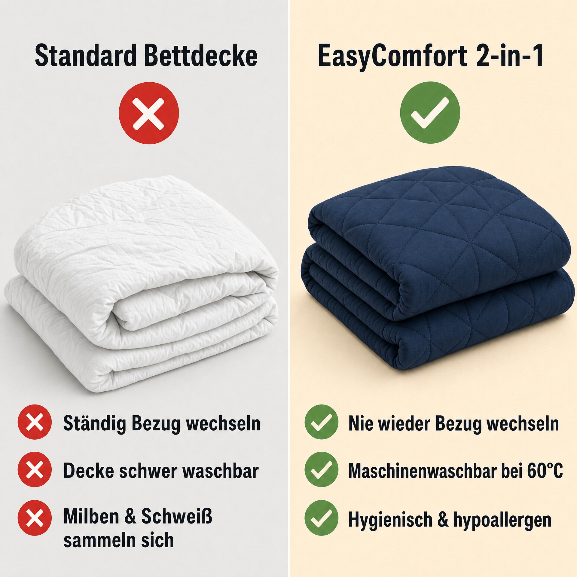 EasyComfort™ 2-in-1 Coverless Comforter