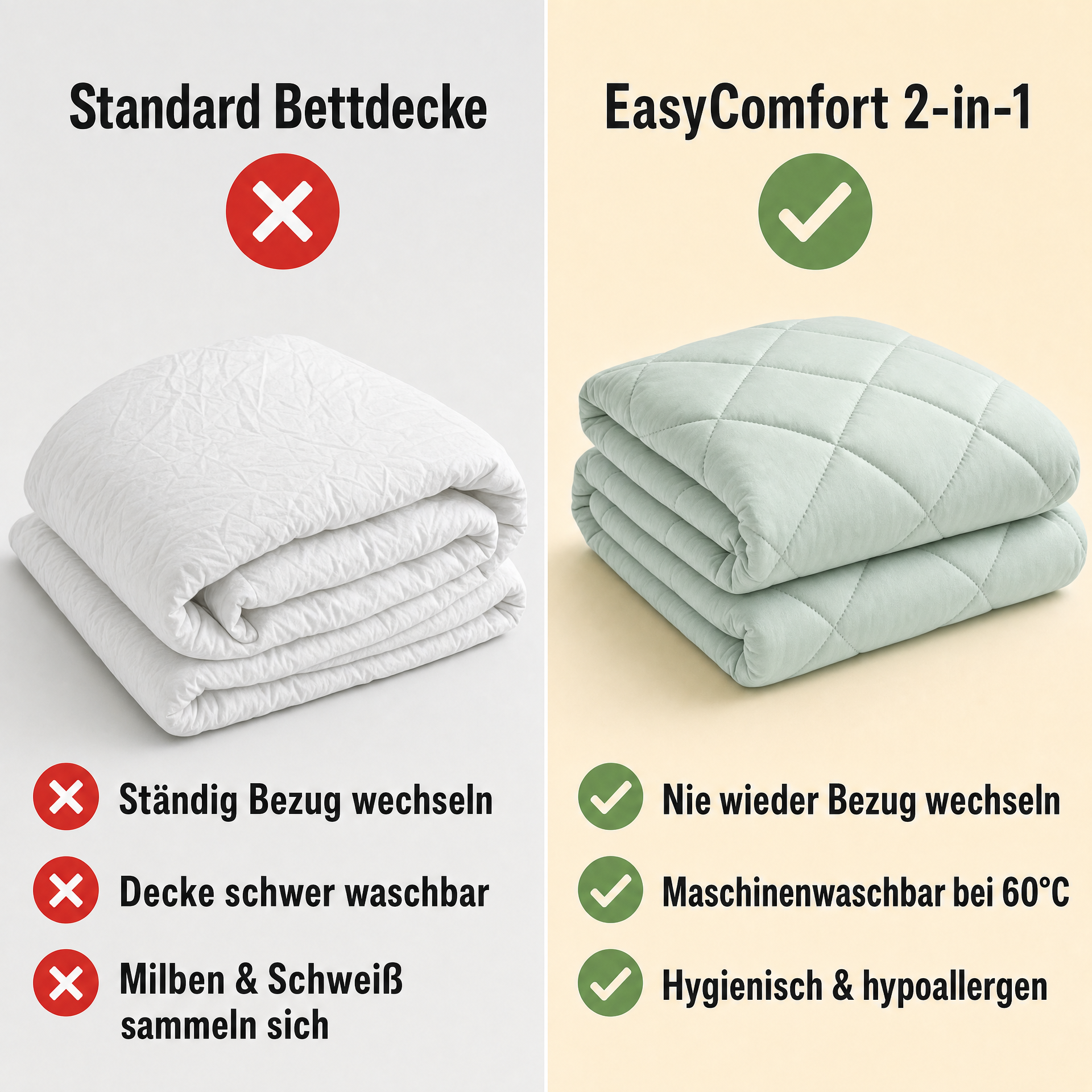 EasyComfort™ 2-in-1 Coverless Comforter