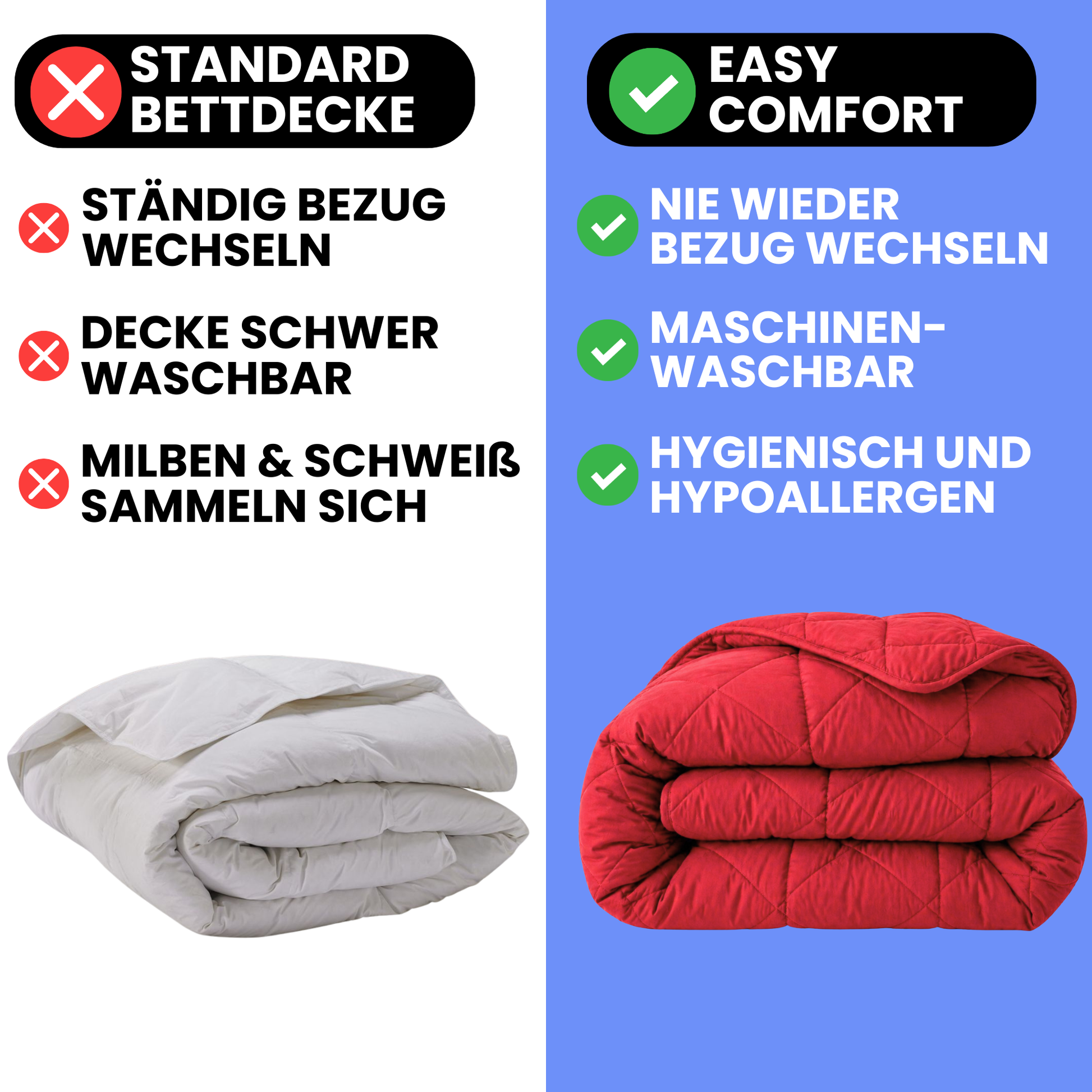 EasyComfort 2-in-1 Bettdecke